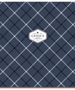 Зошит уч. "Genius" 12арк.== /2900L/ "Your genius choice" Софт тач лак (хлопчик) (30/300)