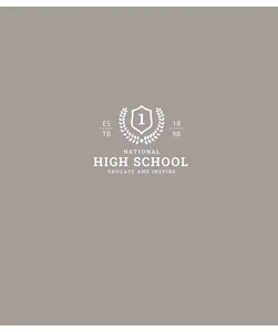 Зошит уч. "Genius" 12арк.== /2908L/ "High School" виб.УФ (нейт) (30/300)