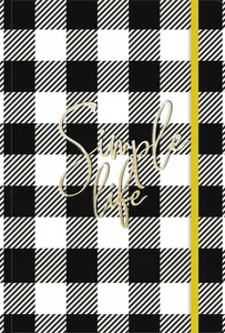 Notebook "Student" integrated cover /A5-IC-096-790/ Soft Touch+ printed foil, line/dot/without lines (4/32)
