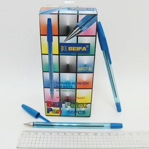 Ballpoint pen "BEIFA" AA927 blue (50/1000)