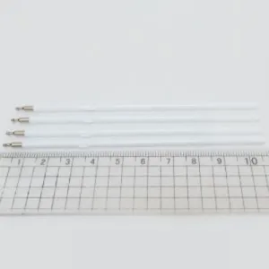 Ball rod short with lugs "TechJob" TB 204 blue (107mm) white/body. t/n (100pcs/pack) (1/10)