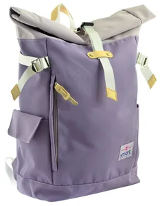 City backpack "Smart" /557506/ Roll-top T-69 "Lavender" (1/20)