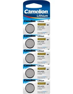 Battery "Camelion" /CR 2025/5bl/657/ 139 lithium, 3V, coin 20*2.5mm (5/50)