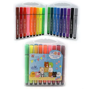 Felt-tip pens TY" 18 col. /TC81160-18/ triangular, plastic box with handle (1/12)