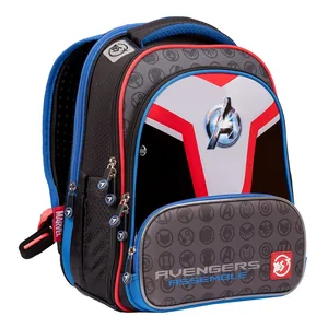 Backpack "YES" /557364/ S-30 JUNO ULTRA Premium "Marvel.Avengers", gray/black (1/8)
