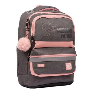 Backpack "YES" /558794/ S-30 Juno XS "Barbie", gray/pink (1/6)