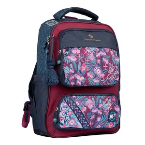 Backpack "YES" /556251/ TS-62 "Catalina Estrada.Pattern", blue/purple (1/50)