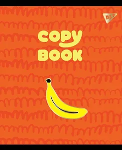 Student's notebook "YES" 18 sheets # /765180/ "Doodle fun" soft touch+foil gold (10/200)