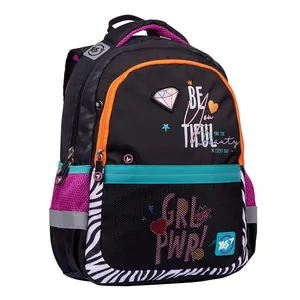 Backpack "YES" /558316/ S-53 "Beatiful", black (1/15)