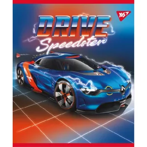 Student's notebook "YES" 48 sheets == /764374/ "SPEEDSTER" iridium+UV.spl. (5/100)