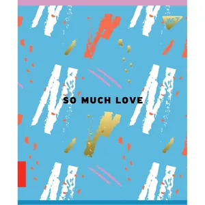 Student's notebook "YES" 48 sheets # /764365/ "BRUSH STROKE" mat. VDL+soft-touch+gold foil (5/100)