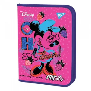 B5 "Yes" Zippered Notebook Folder /491816/ "Minnie Mouse" (1/12/96)
