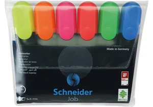 Набір маркер текст. 6 шт. SCHNEIDER /S115096/ 150 Job   (10)