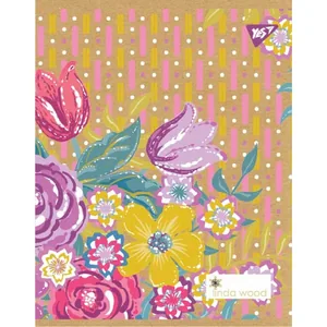 Student's notebook "YES" 48 sheets # /681563/ "Linda Wood" white (5/80)