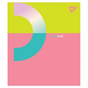 Notebook A4/80 # clip "YES" /891469/ "Geometry" Iridium + soft touch (3/36)