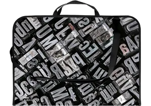 Briefcase plastic A3 "MAXI" /MX30003-02/ with a zipper and a handle (1/20)