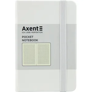 Блокнот "Axent" /8301-21-A/ Partner, 95*140/96арк, кліт, біла (1/24)