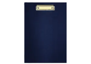 Tablet A5 "ECONOMIX" /E30155-02/ with clamp, blue (1/60)