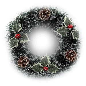 Christmas wreath "JO" /6526_99/ "Cones" D30cm