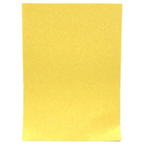Flexica (foamiran) "JO" /17IKA4-7112/ EVA 1.7mm A4 IRIDESCENT with glue "Light orange" 10 pcs/pack (1/96)