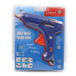 Hot melt glue gun "JO" /IMG4818/4814"Hot melt" with Euro plug 1.1cm 60W (1/12/48)