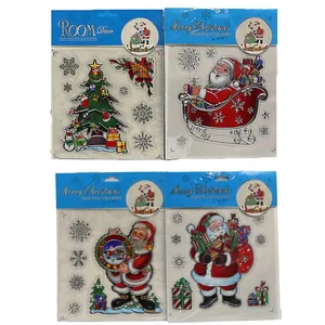 Window stickers "JO" /6527-P3-17/ "Santa" 19*25cm, (1/12)
