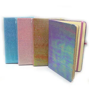 A5/80 sheet rubber notebook. "JO" /5603-14L / "Texture",==, 70g/m, mix (1/16)