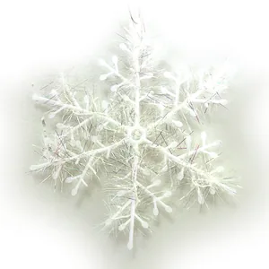 Christmas tree decorations "JO" /DSCN0645-13/ "Snowflakes" D13cm/3 pcs. (1/10)