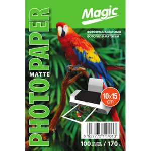 Фотопапір "Magic"  10х15 матовий  170 г (100 арк.) /7011/
