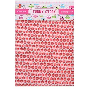 Paper for wrapping gifts and decoupage "Santi" /952489/ Funny, 2 sheets. 40*60 cm (1/50/200)