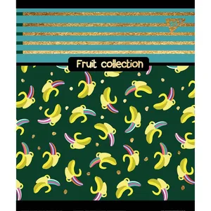 Student's notebook "YES" 18 sheets == /765206/ "Fructis" gold foil+soft-touch+UV selection. (10/200)