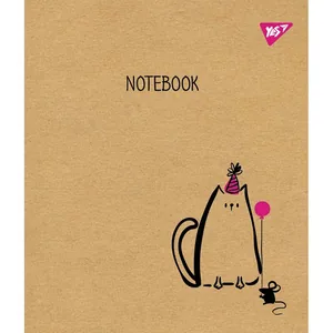 Student's notebook "YES" 18 sheets == /765088/ "Sketch animal" kraft, white (10/200)