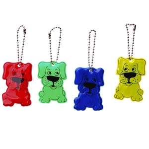Reflective keychain "JO" /IMG_5499/ "Dog" (100)
