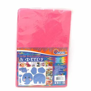 Felt "JO" "SOFT" /SQ400-003/ "Pink" A4 400g, 2.2mm (10 sheets/pack) (1/120)