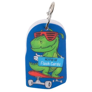 Cards for writing foreign words "Kite" /K21-358-3/ 80 sheets, "Dinosaur" (1/50/100)