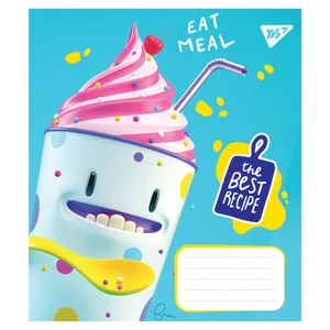 Student's notebook "YES" 12 sheets # /765754/ "Eat meal" (25/500)