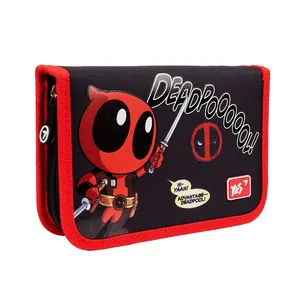 Pencil case solid "YES" /533150/ 1 compartment. 2 branches HP-04 Marvel Deadpool (1/48)