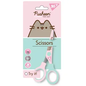 Scissors "Yes" 13 cm /480410/ "Pusheen" with a print on the blade (1/12/24/480)