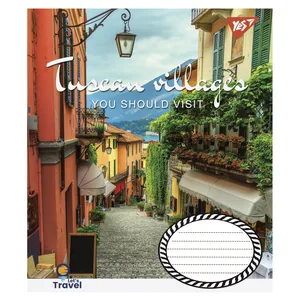 Зошит уч. "YES" 60арк.# /766066/ "Tuscan villages" (10/160)
