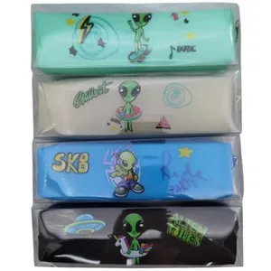 Pencil case "JO" /P-Y21116/ silicone. Alien PVC (1/75)