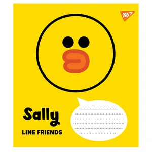 Зошит уч. "YES" 12арк.# /766191/ "Line Friends" (25/500)