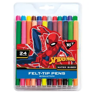 Фломастери "YES" 24 кол. /650509/ "Marvel.Spiderman" (1/12/96)