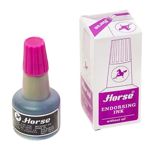 Stamping paint "Horse" /HS-013-PU/ 30 ml. with drops. purple (12/360)