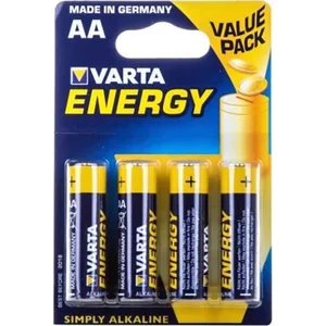Battery "VARTA" /LR-6/4bl/435/ High Energy (Long Life Power alkaline, 1.5V, finger (4/80)