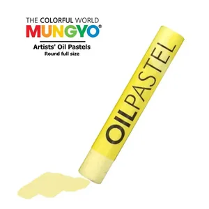 Oil pastel /MOP-6/ 6pcs/pack 521 yellow unpolished MUNGYO (1)