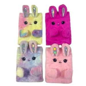 Fluffy notebook A5/80 "JO" /MRB2219-15/ "Rabbit" # 80g, mix (1/60/120)