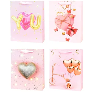 Gift package "Unison" /DV-2118 M/ "Pink heart", 4 pcs., 210g, 26*32*10cm (12)