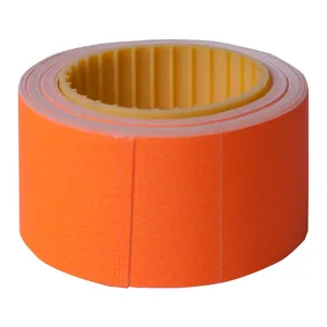Цінник прямокутний "BUROMAX" /BM.282113-11/ 30*40мм, (150шт, 4.5м), зовнішня намотка, помаранчевий (10/200)
