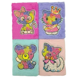 Fluffy notebook A5/80 "JO" /A5-8066/ "Animals" == 70g, mix (1/20/120)