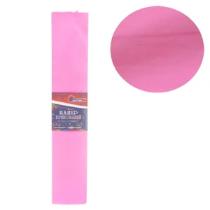 Corrugated paper 110%, 50g/m2 JO /KRH110-8011/ 50*200cm, Light pink (10/200)